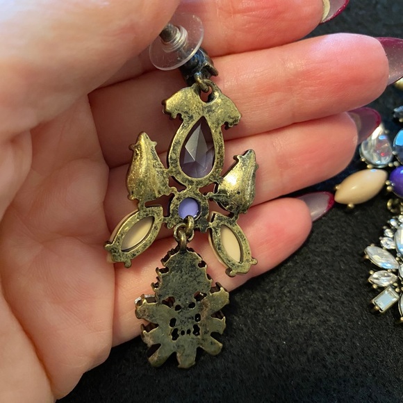 Leslie Danzis chandelier earrings - Picture 4 of 4